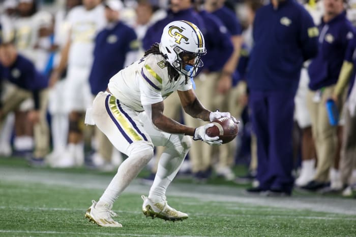Georgia Tech wide receiver Nate McCollum